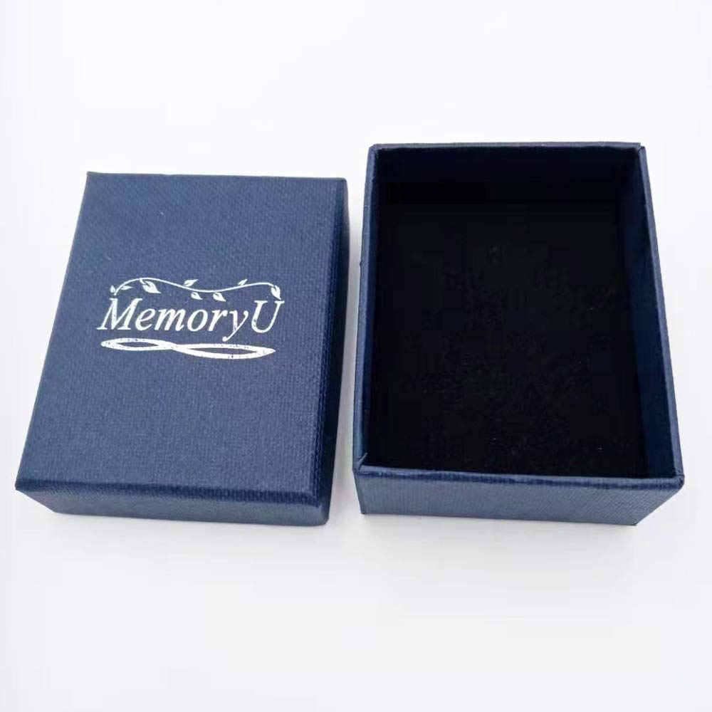 Cute Elephant Cremation Jewelry For Ashes Memorial Jewelry Cremation Urn Necklace Urn Jewelry Memorial Pendant For Pet/Human (Bl